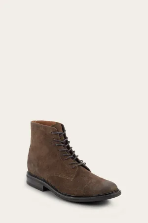 Seth Cap Toe Lace Up - Dark Brown - Pre-Loved