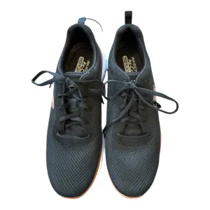 Shoes Athletic By Skechers In Black & White, Size:9.5