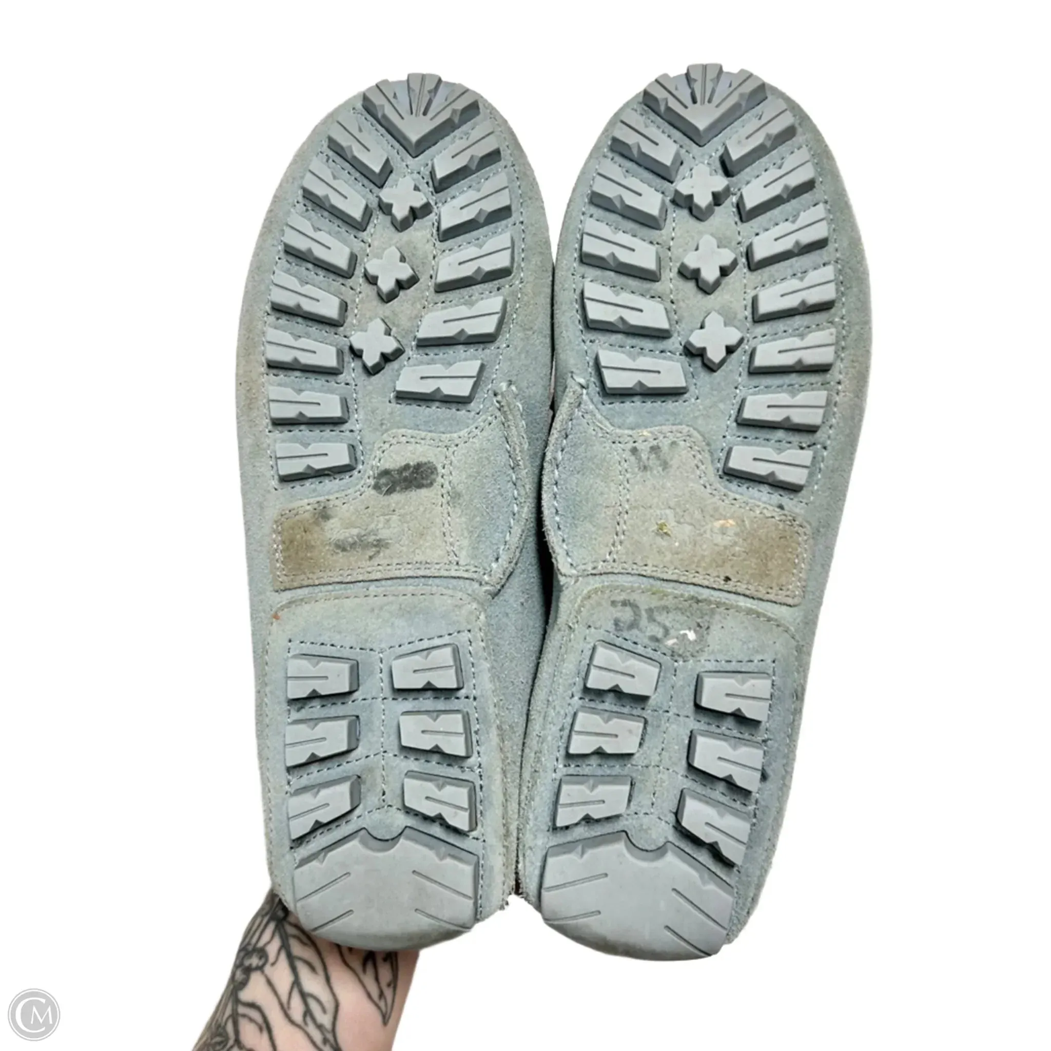 Shoes Designer By Coach In Blue, Size: 7.5