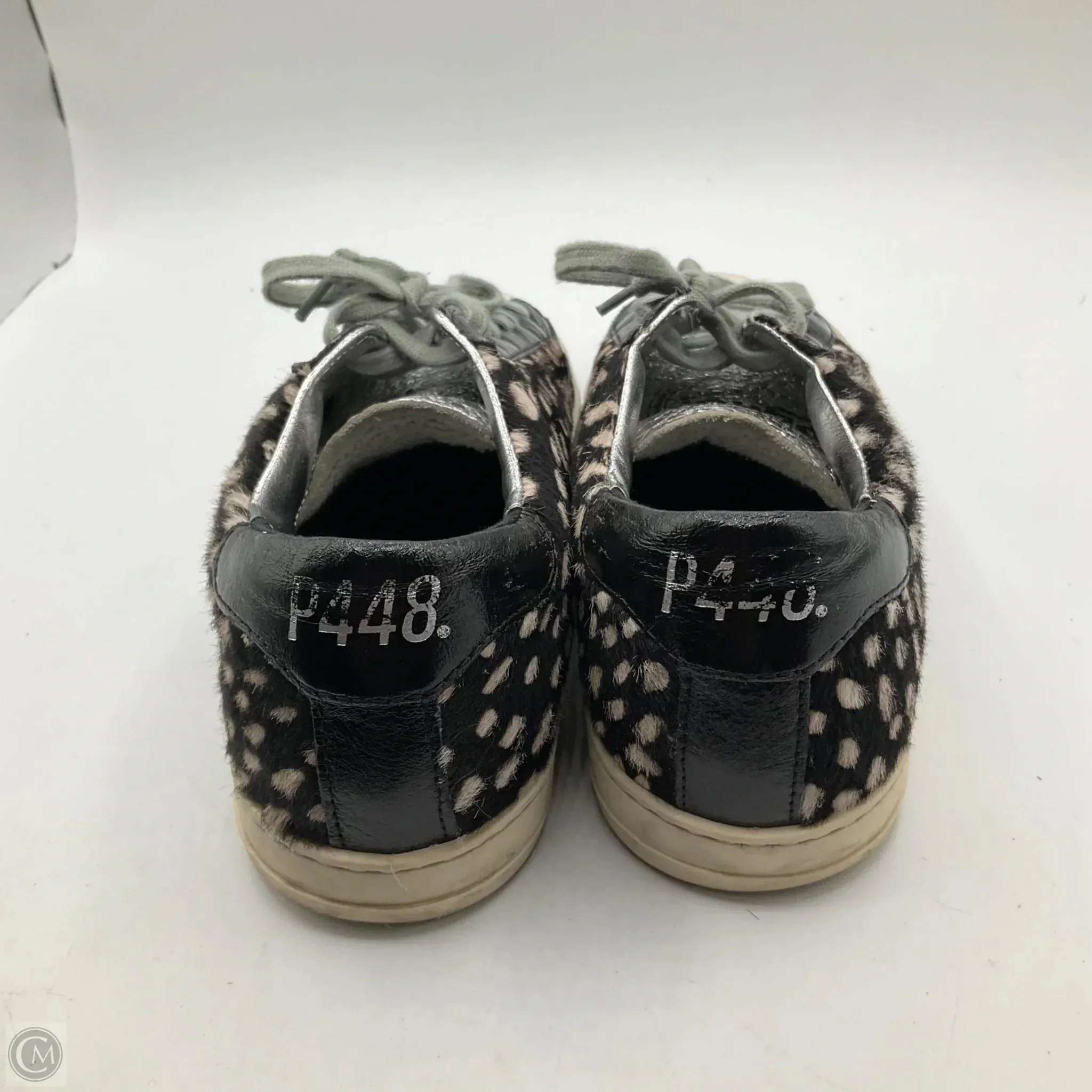 Shoes Sneakers By P448 In Black, Size: 6.5