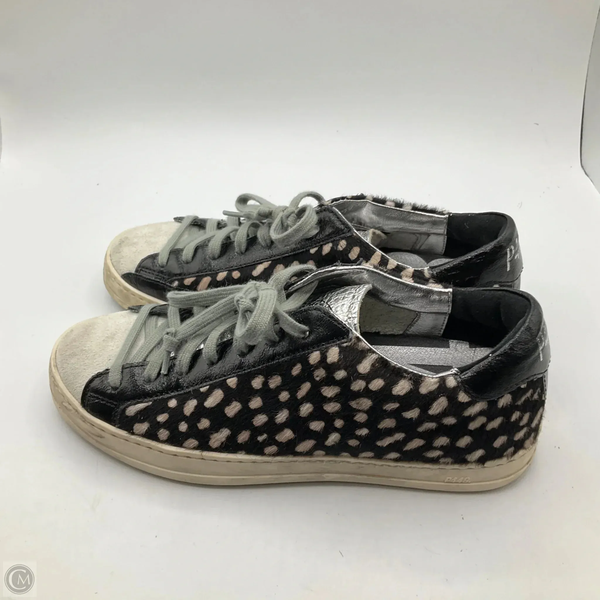 Shoes Sneakers By P448 In Black, Size: 6.5
