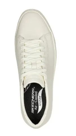 SKECHERS MEN'S ARCH FIT LEGEND OFF-WHITE SHOES
