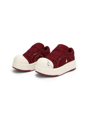 SMILEY丨Big Head Shoes Series-Red Velvet