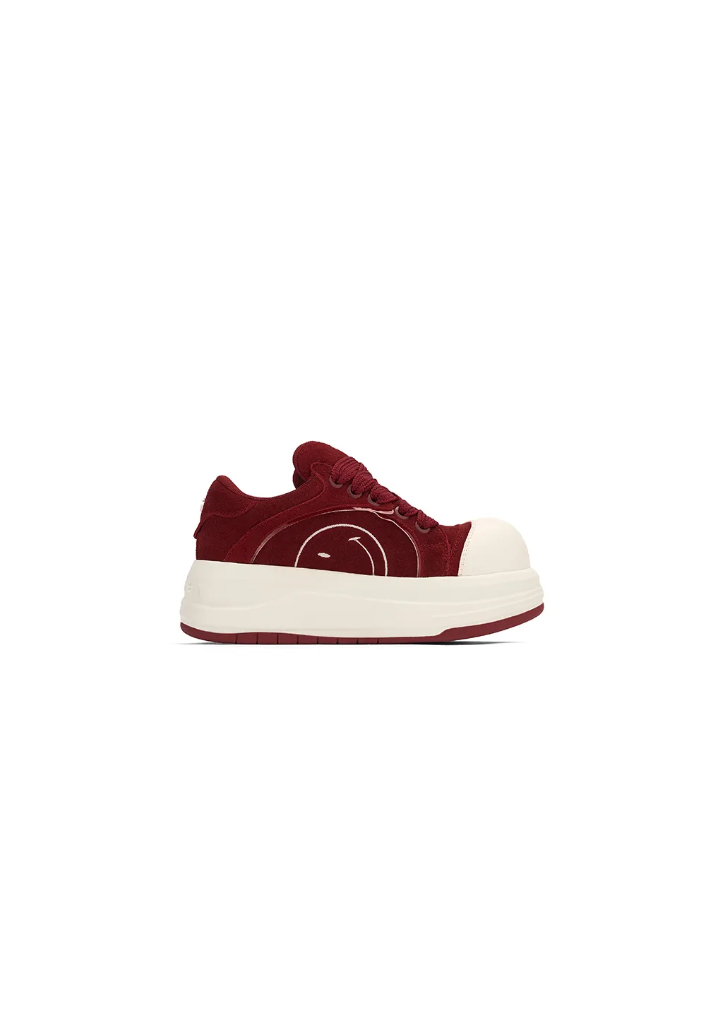 SMILEY丨Big Head Shoes Series-Red Velvet