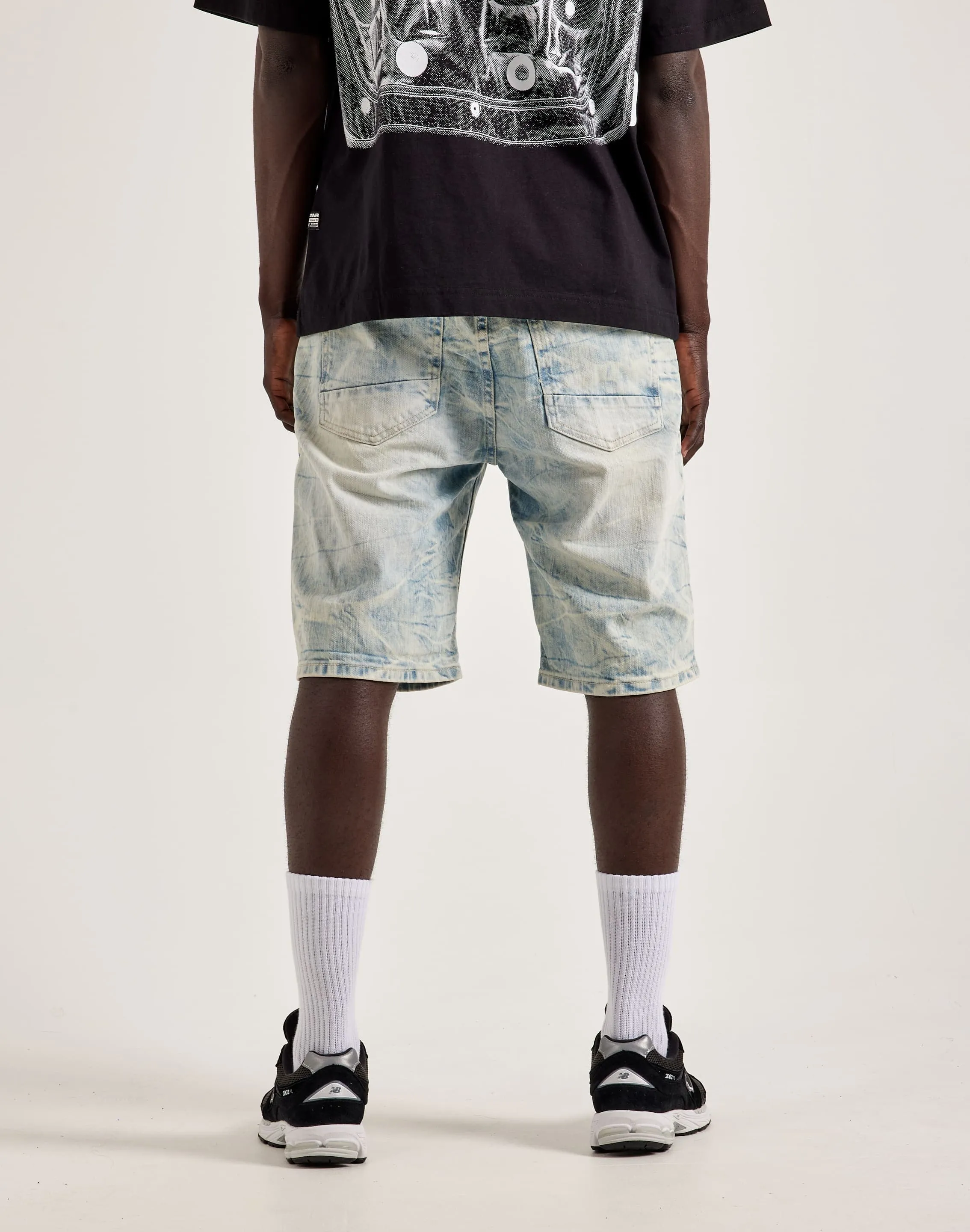 Smoke Rise Clean Hem Shorts