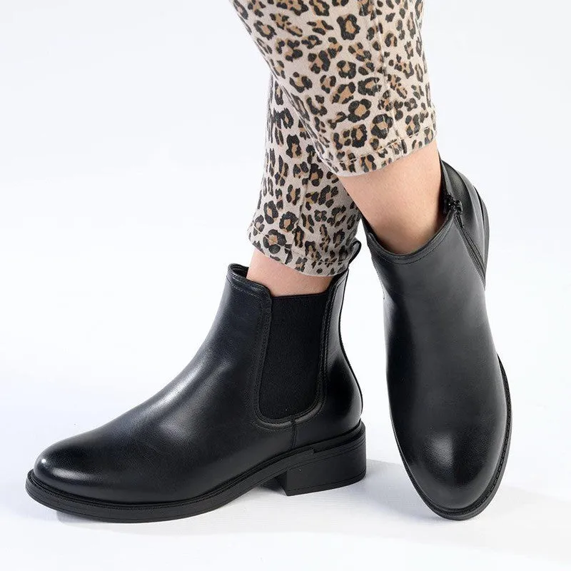 Soft Style by Hush Puppies Ardea Ankle Boot - Black