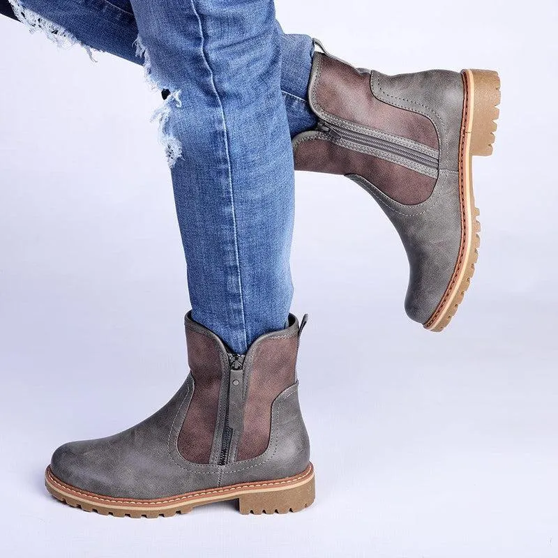 Soft Style by Hush Puppies Karinda Ankle Boot - Grey
