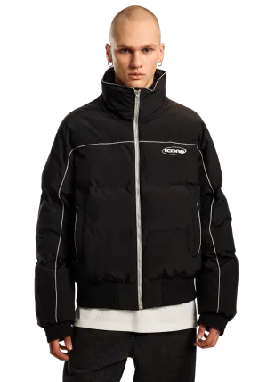 Stand Collar Puffer Jacket