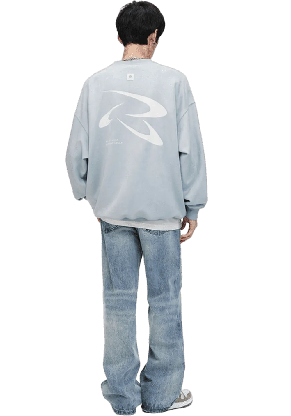Suede Frisbee Sweatshirt