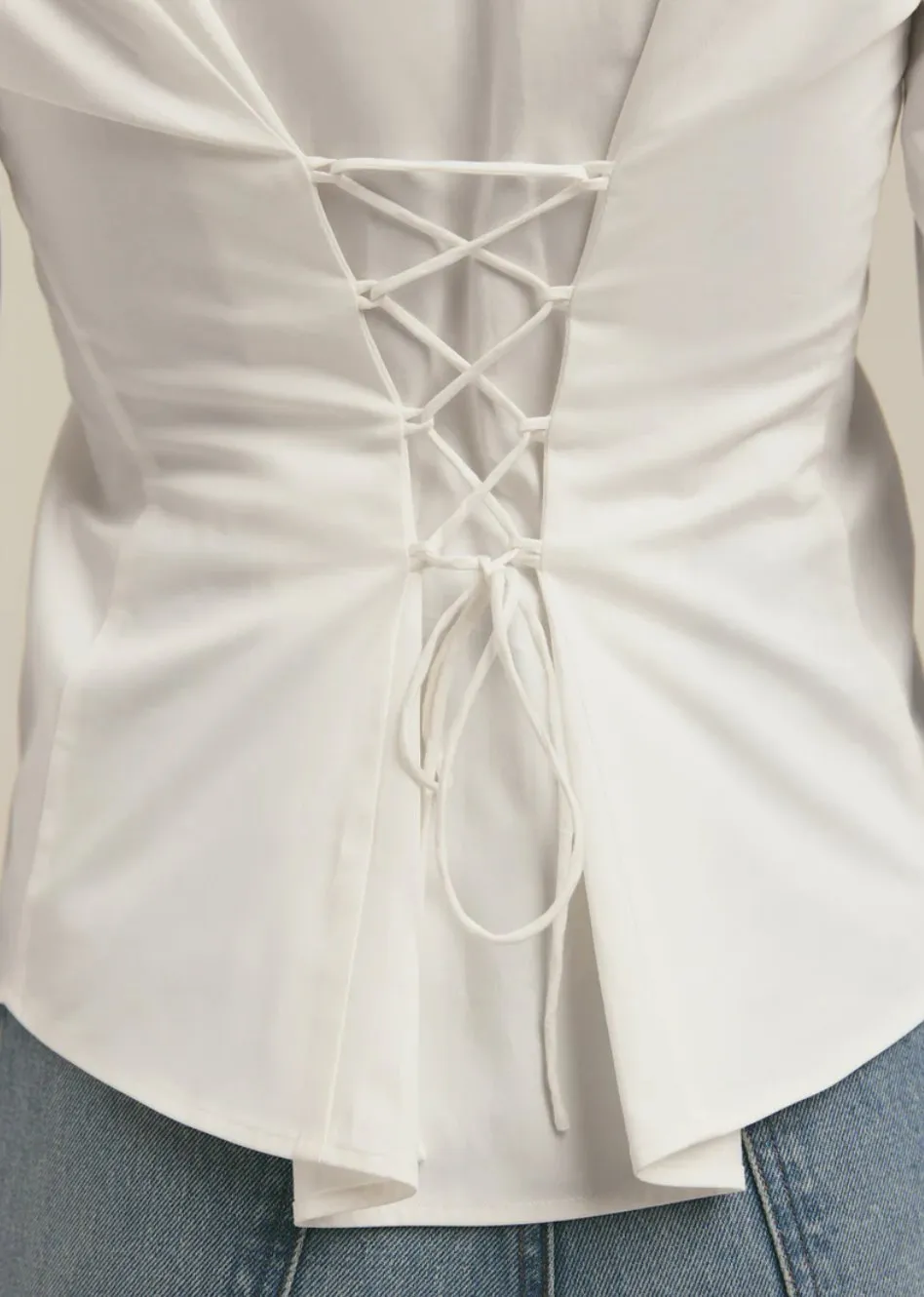 The Don't Waste Time Top Bright White