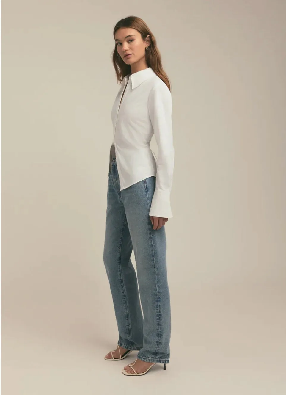The Don't Waste Time Top Bright White