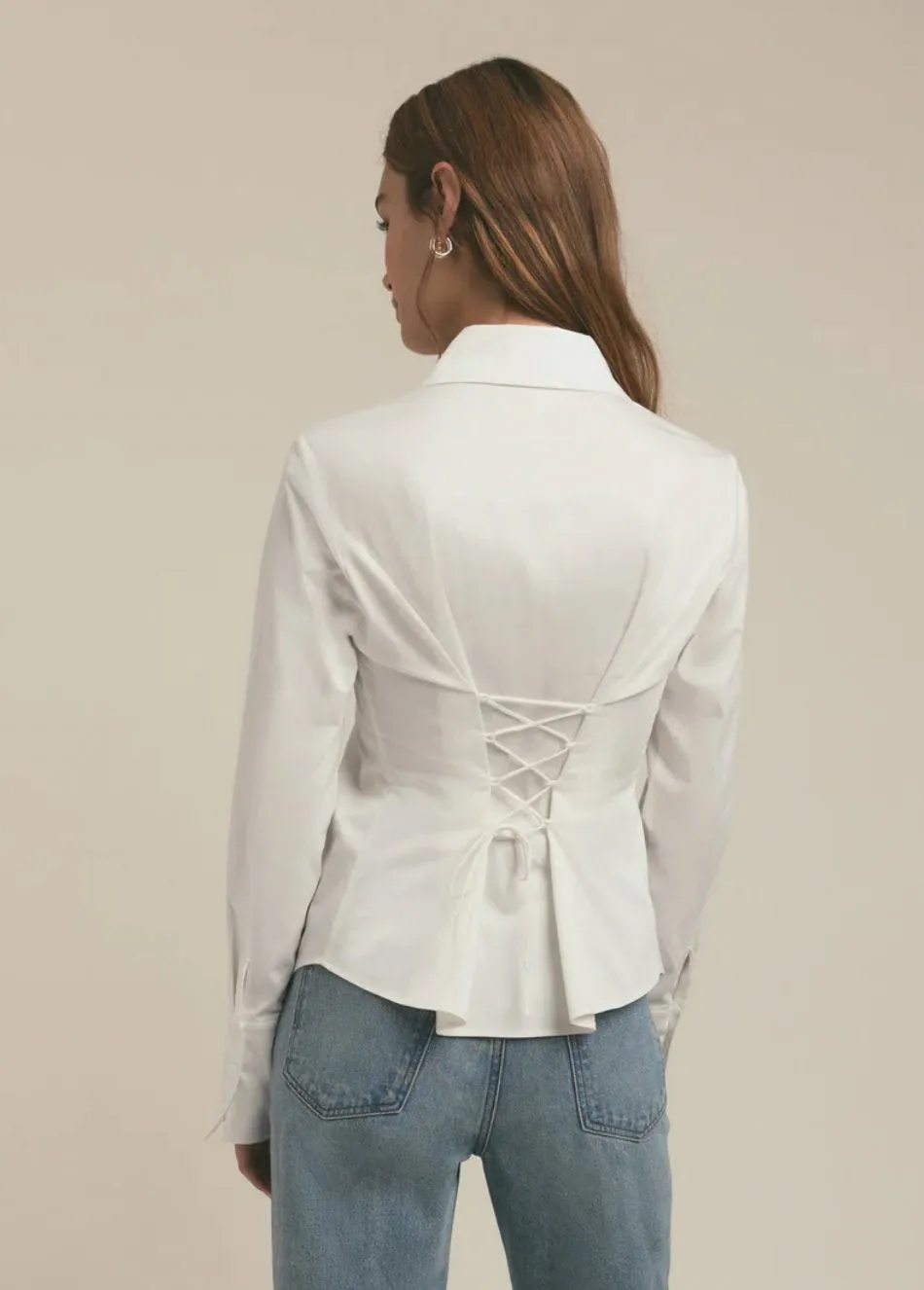 The Don't Waste Time Top Bright White