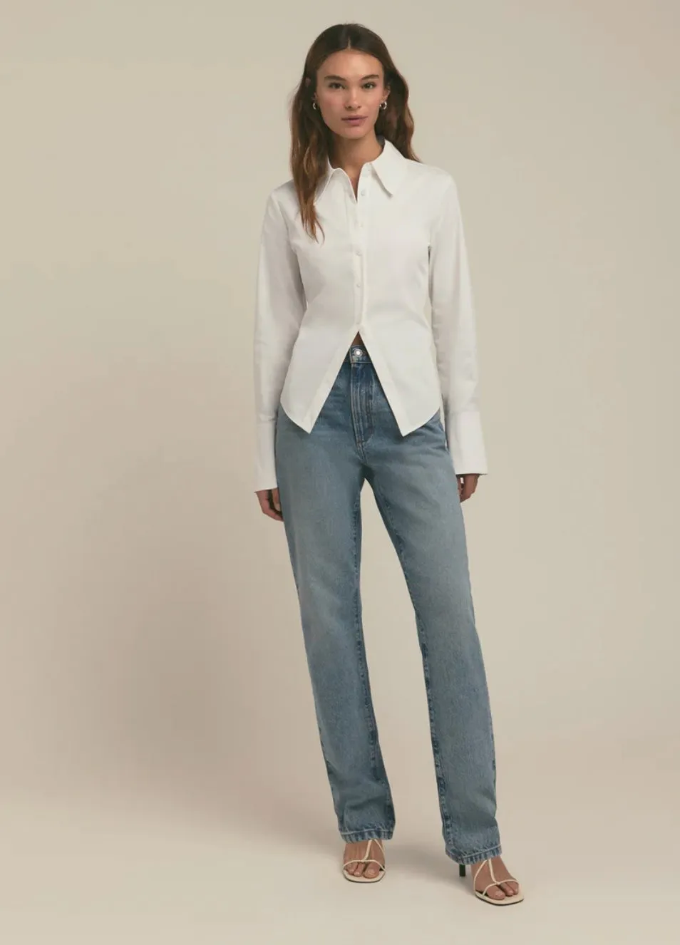 The Don't Waste Time Top Bright White