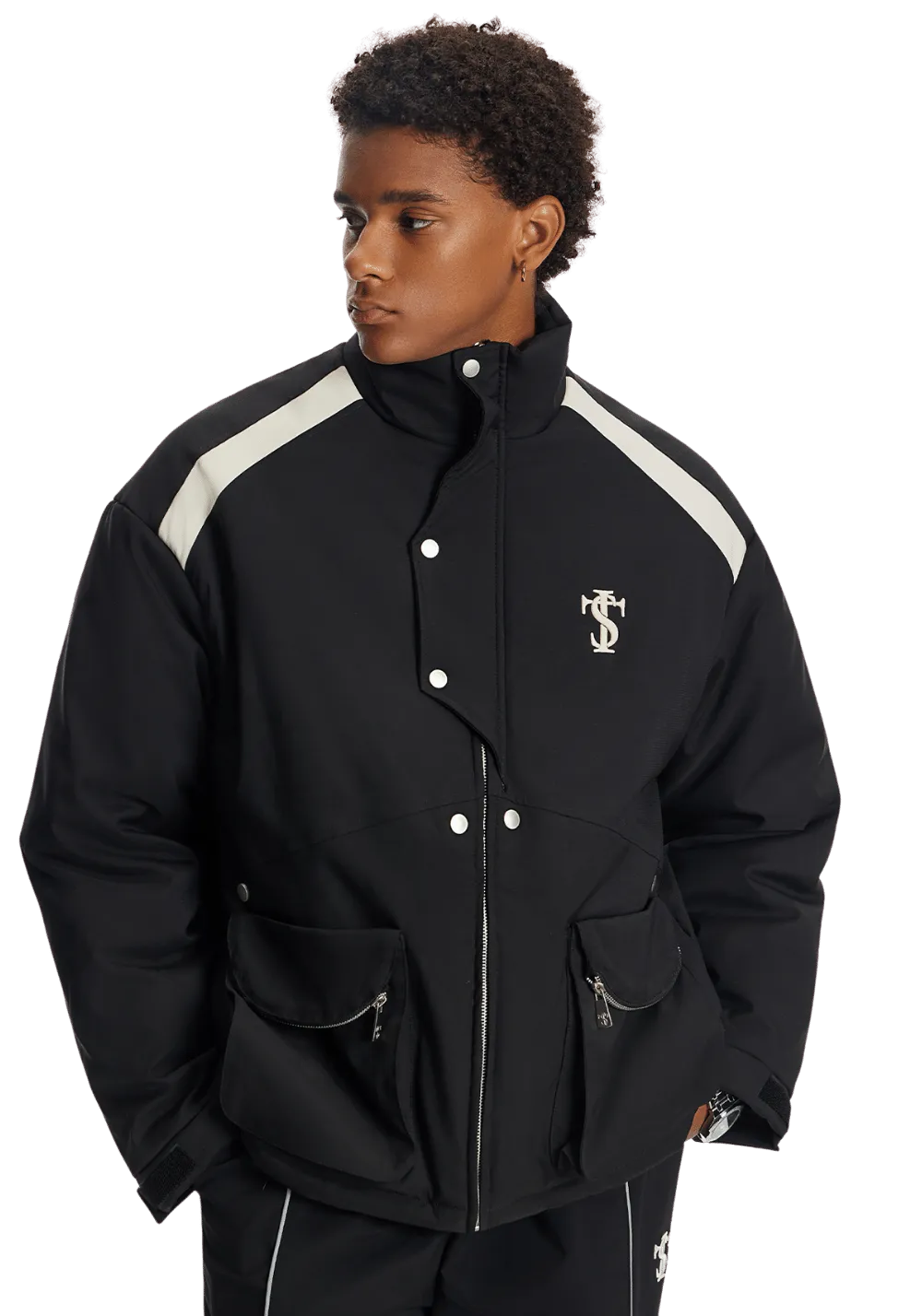 Three Dimensional Pocket Jacket
