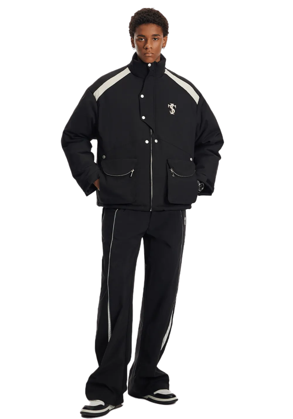 Three Dimensional Pocket Jacket