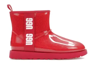 Ugg Womens Classic Clear Mini "Hibiscus Pink"