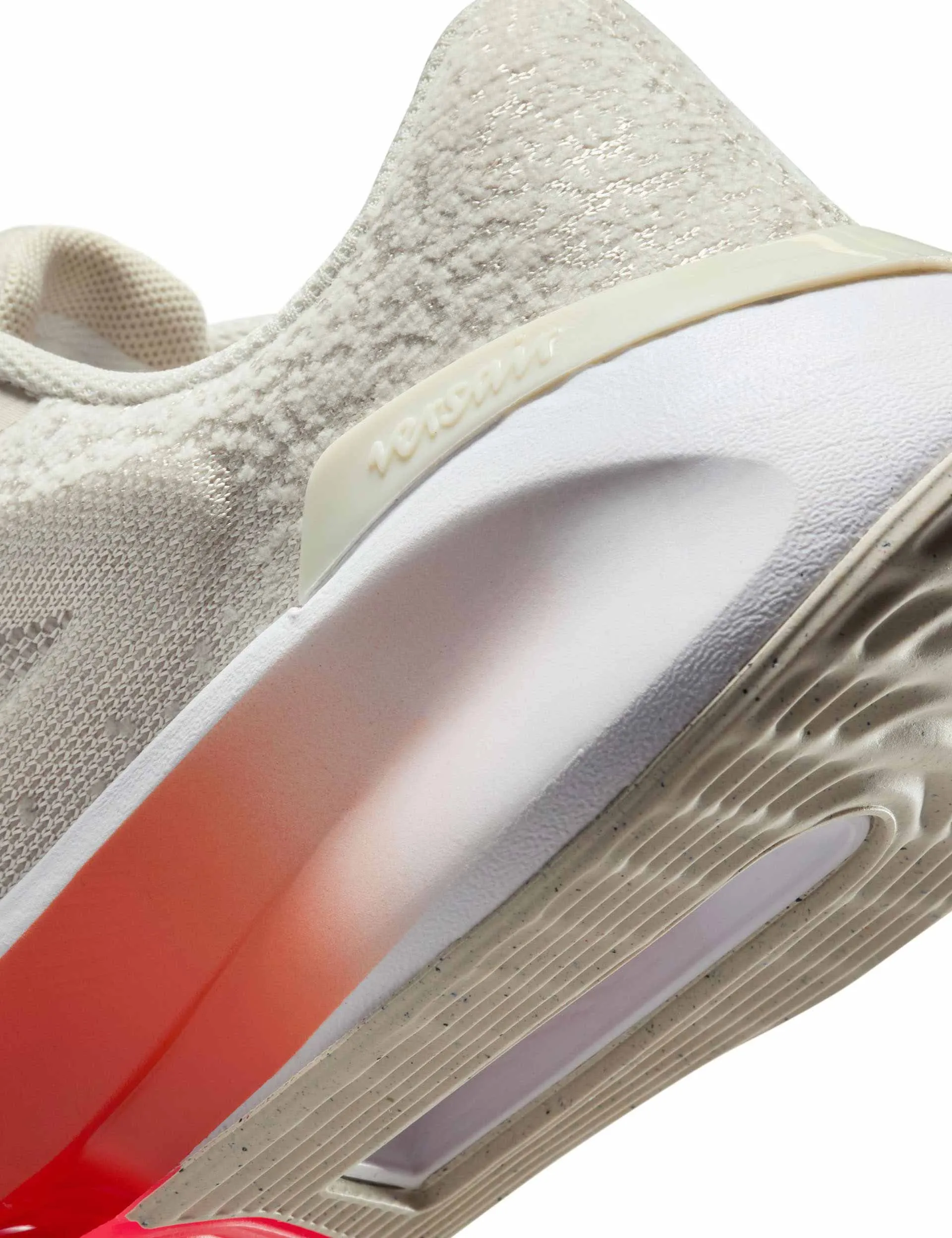 Versair Shoes - Light Orewood Brown/Bright Crimson/White