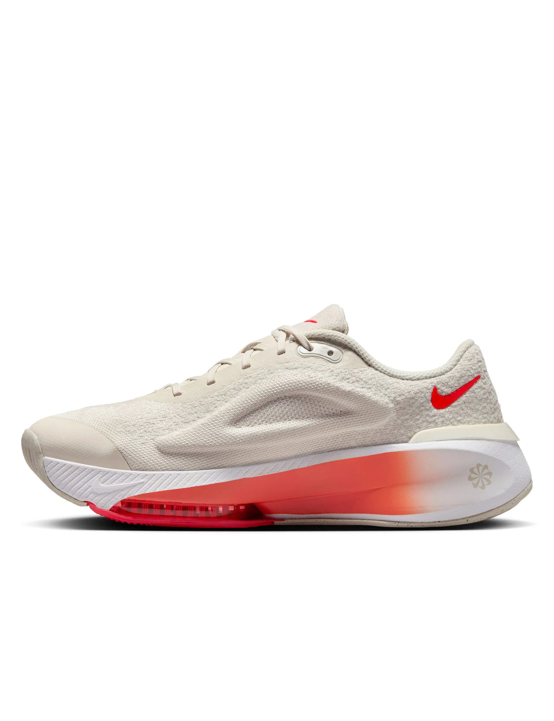 Versair Shoes - Light Orewood Brown/Bright Crimson/White