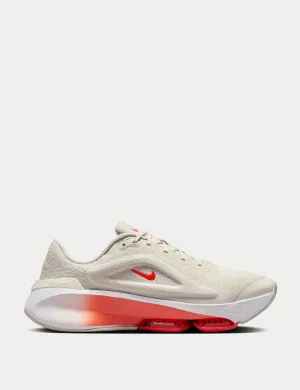 Versair Shoes - Light Orewood Brown/Bright Crimson/White