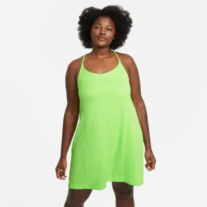 W NSW ICON CLASH DRESS LIME GLOW