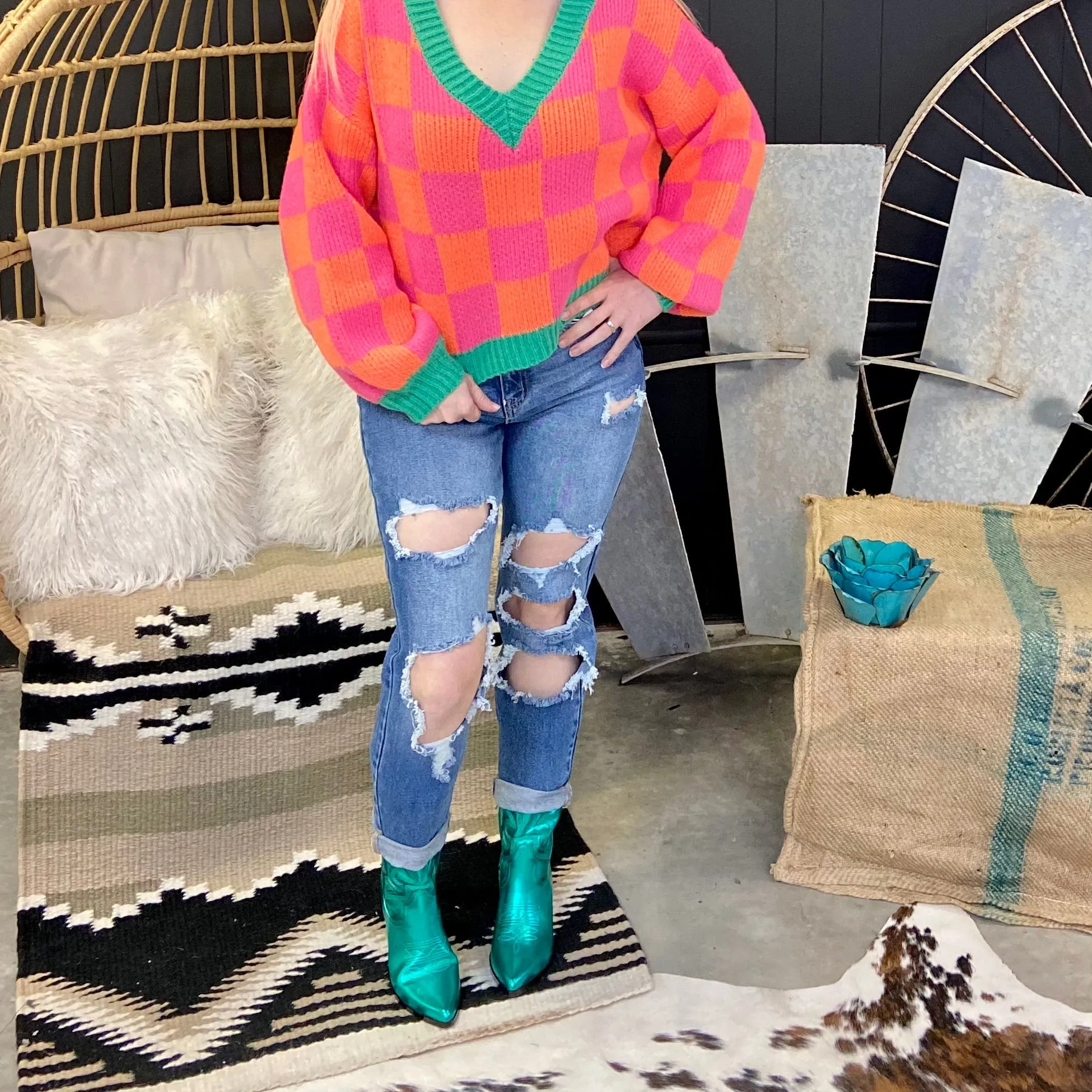 Watermelon Patch Boots*