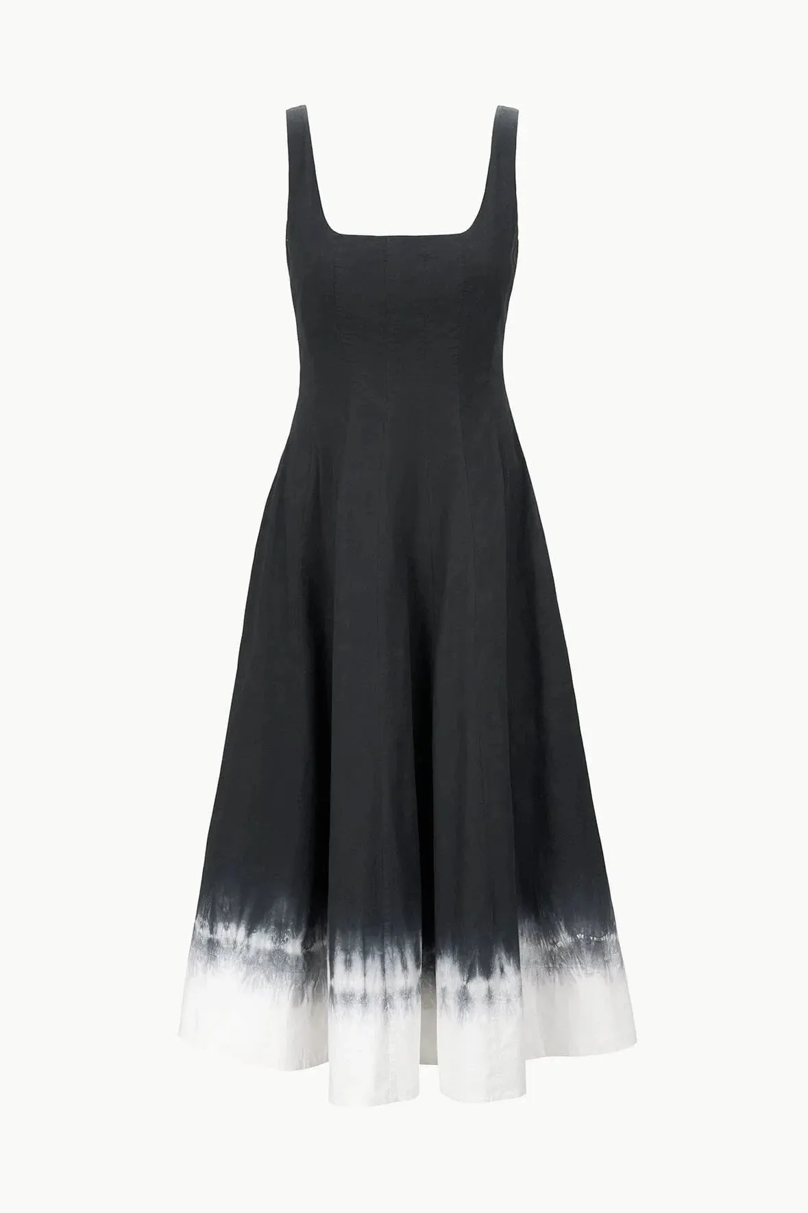 Wells Dress Onyx Tie Dye