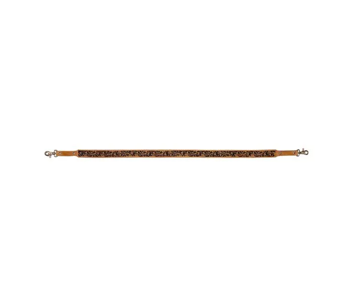 Westland Pass hand Tooled Leather Strap