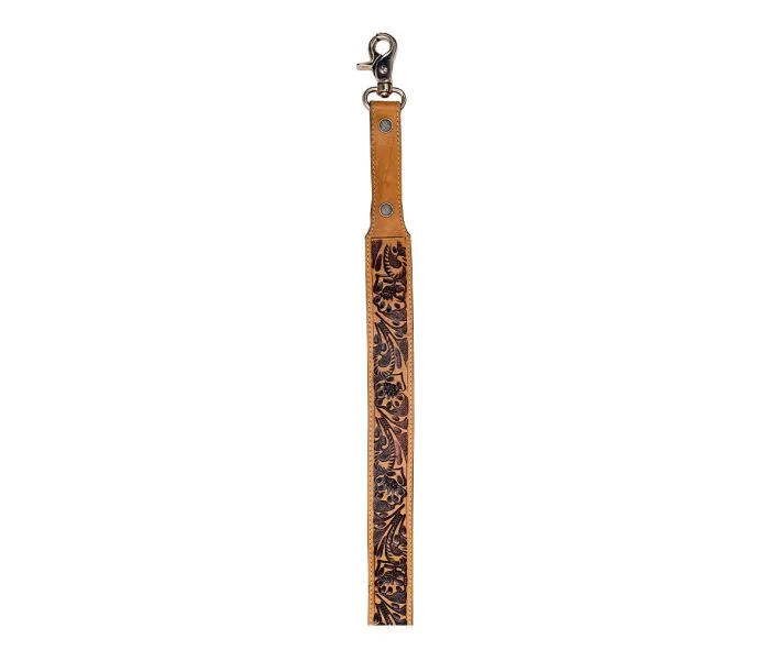 Westland Pass hand Tooled Leather Strap