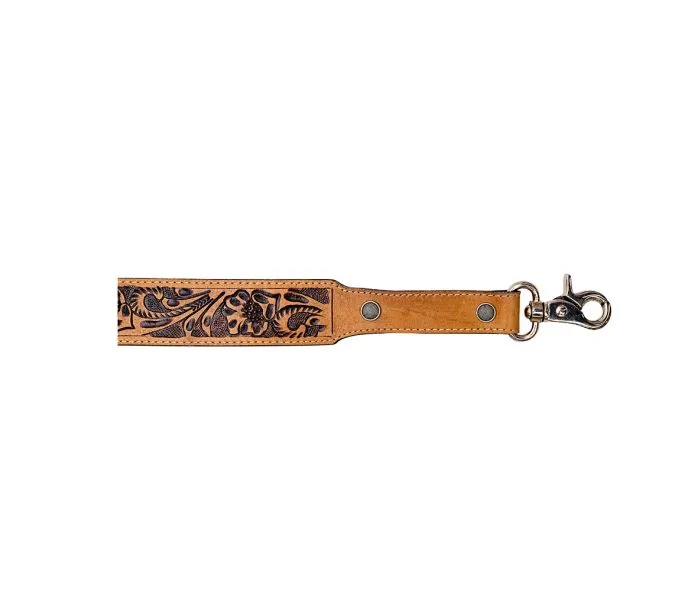 Westland Pass hand Tooled Leather Strap