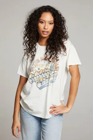 Willie Nelson On The Road Again Tee - Almond