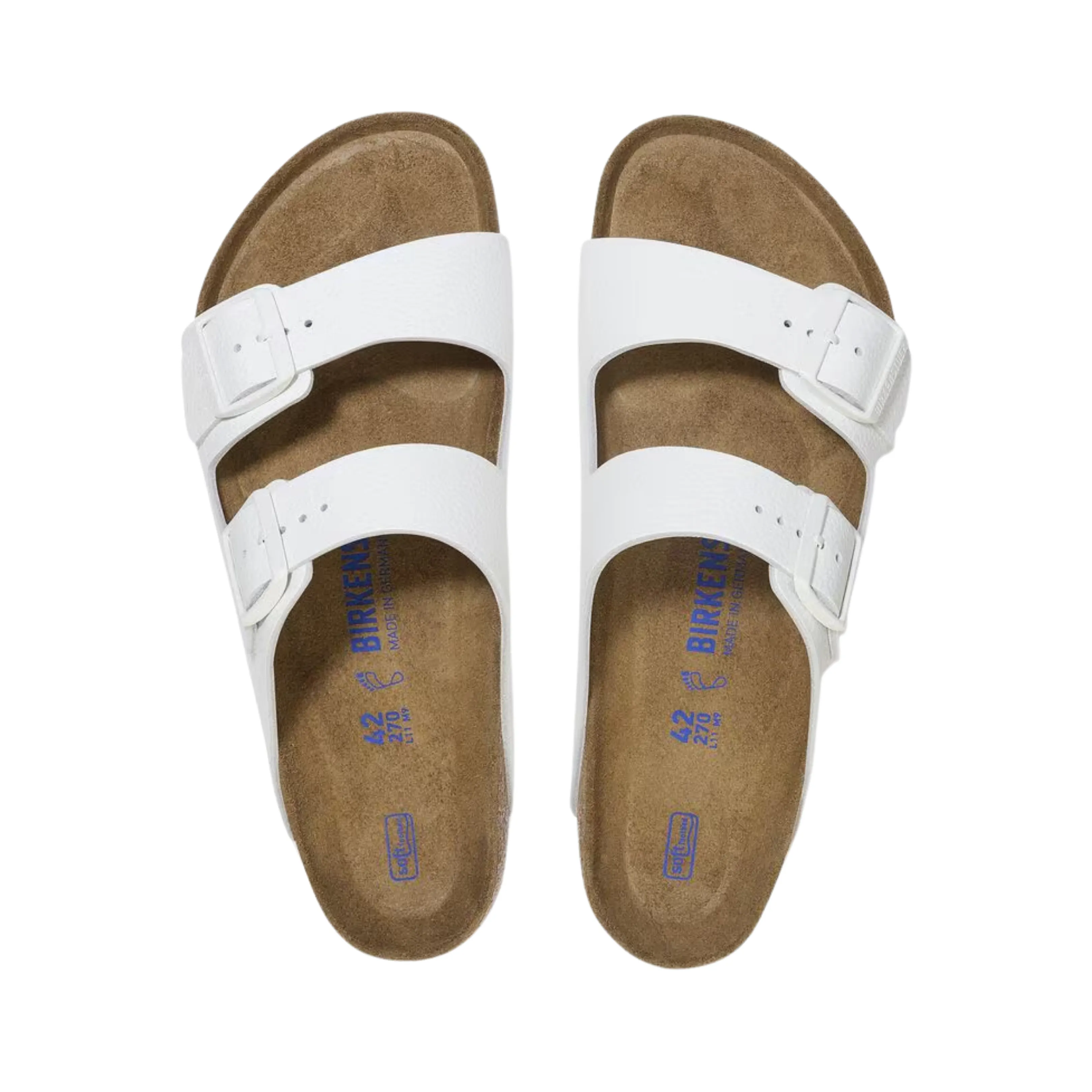 Women's Arizona Soft Footbed (Leather) - White