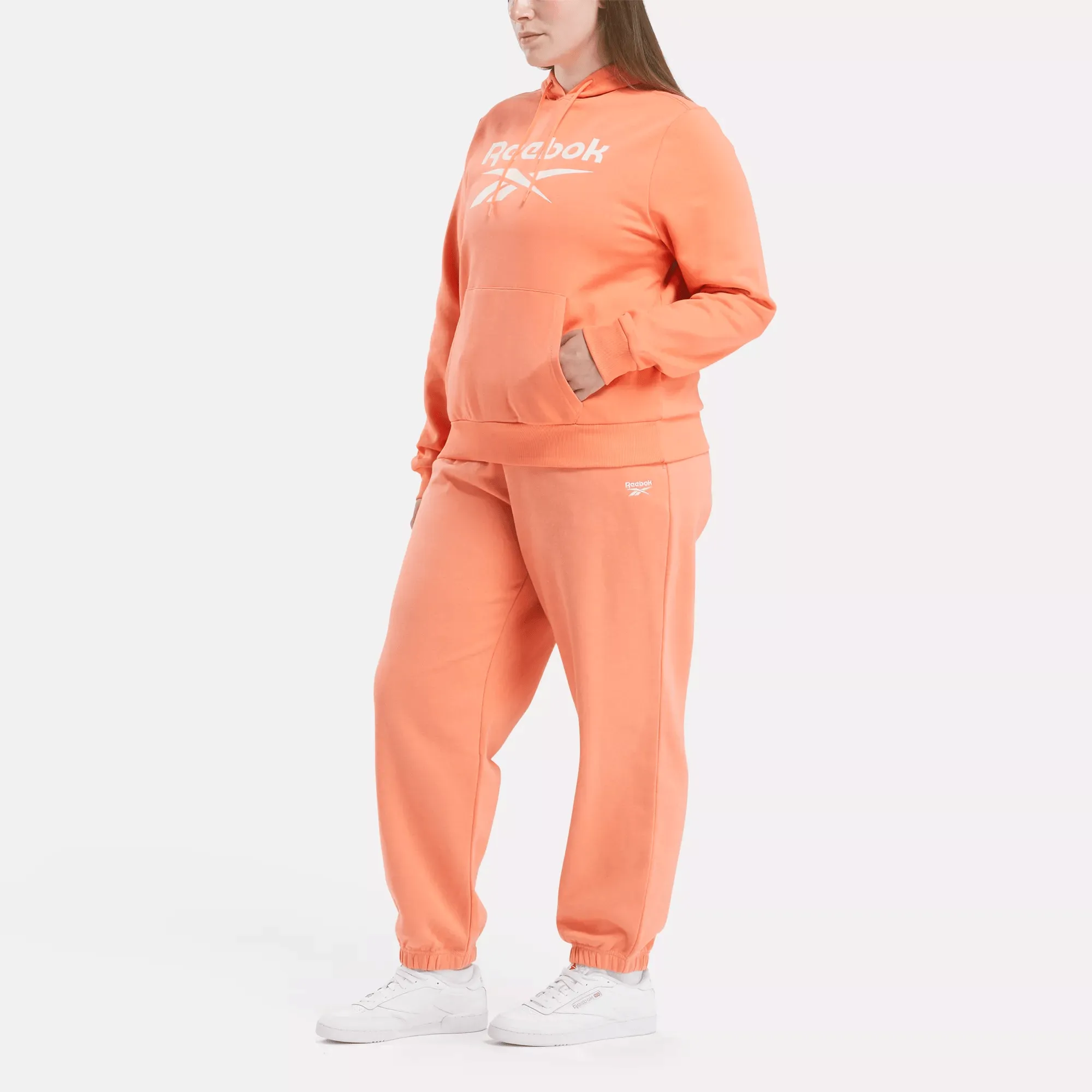 Women's Reebok Identity Small Logo Fleece Joggers (Plus Size)