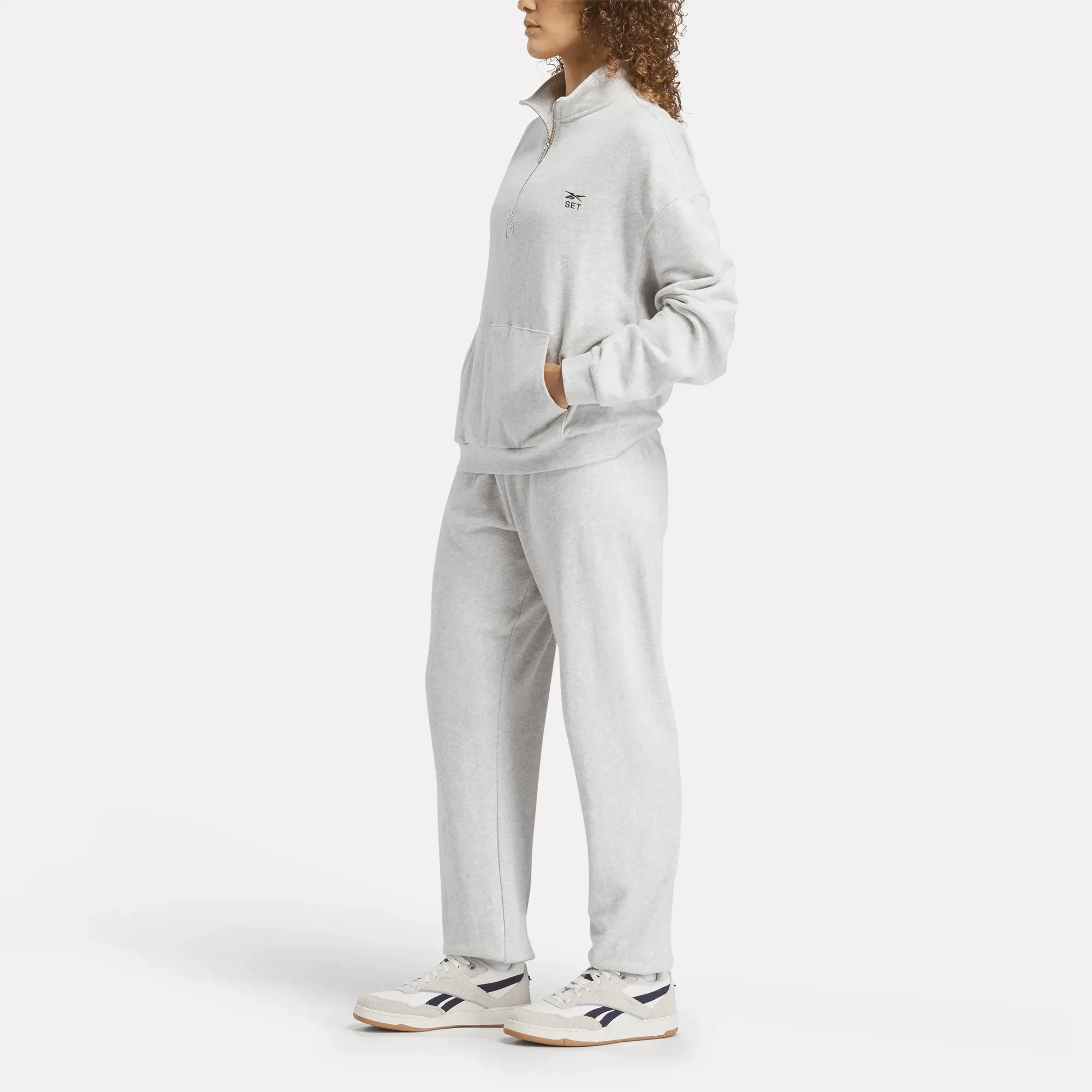Women's Reebok x SET Classic Lightweight Quarter-Zip Sweatshirt