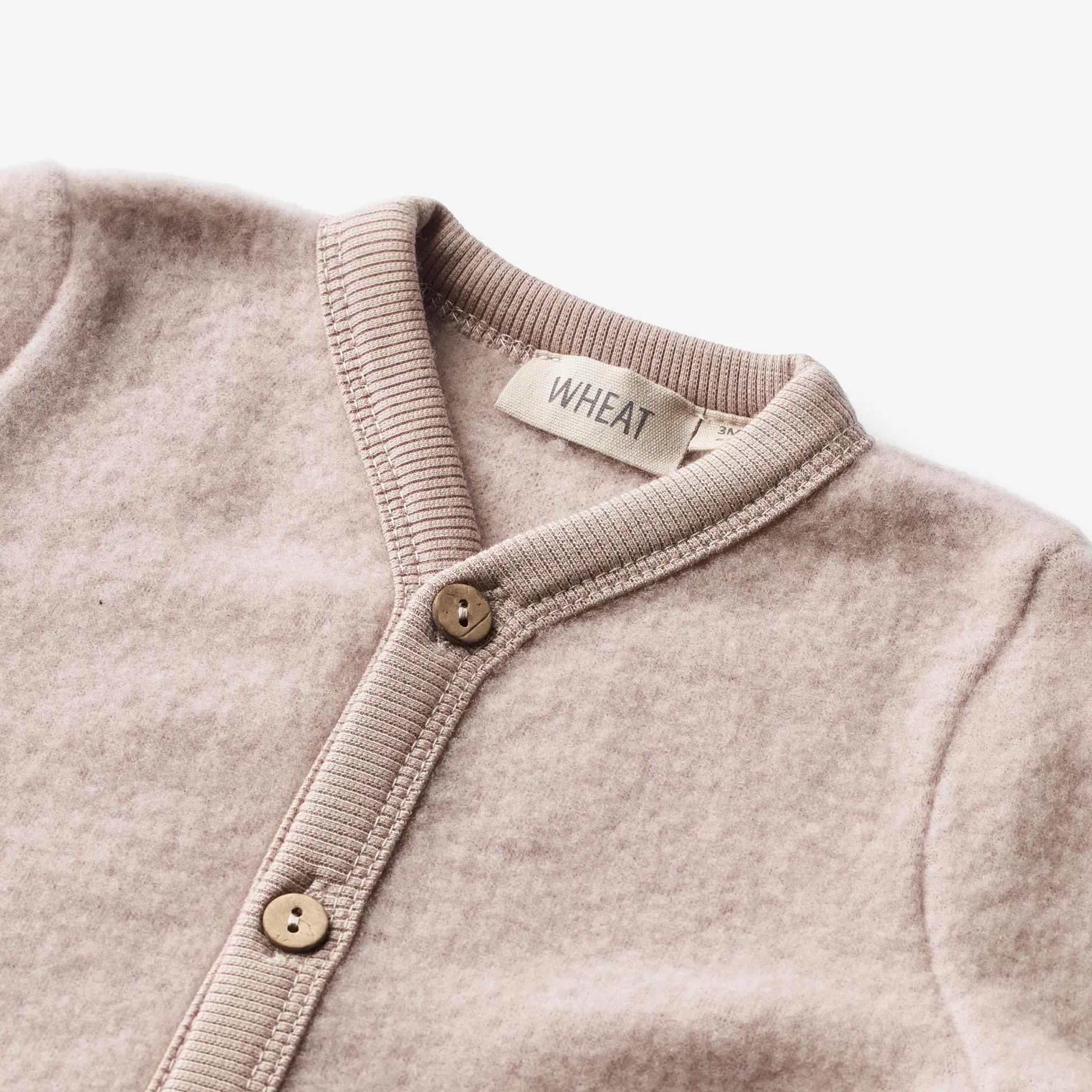 Wool Feece Suit Levi - dry rose