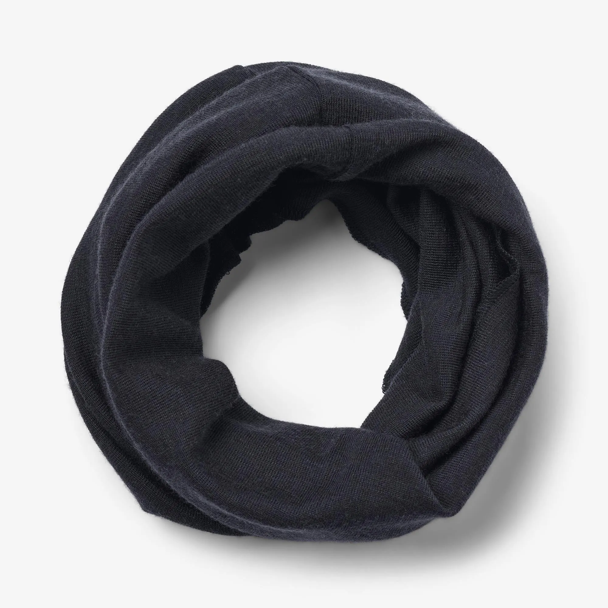 Wool Hat & Neckwarmer Arta - navy
