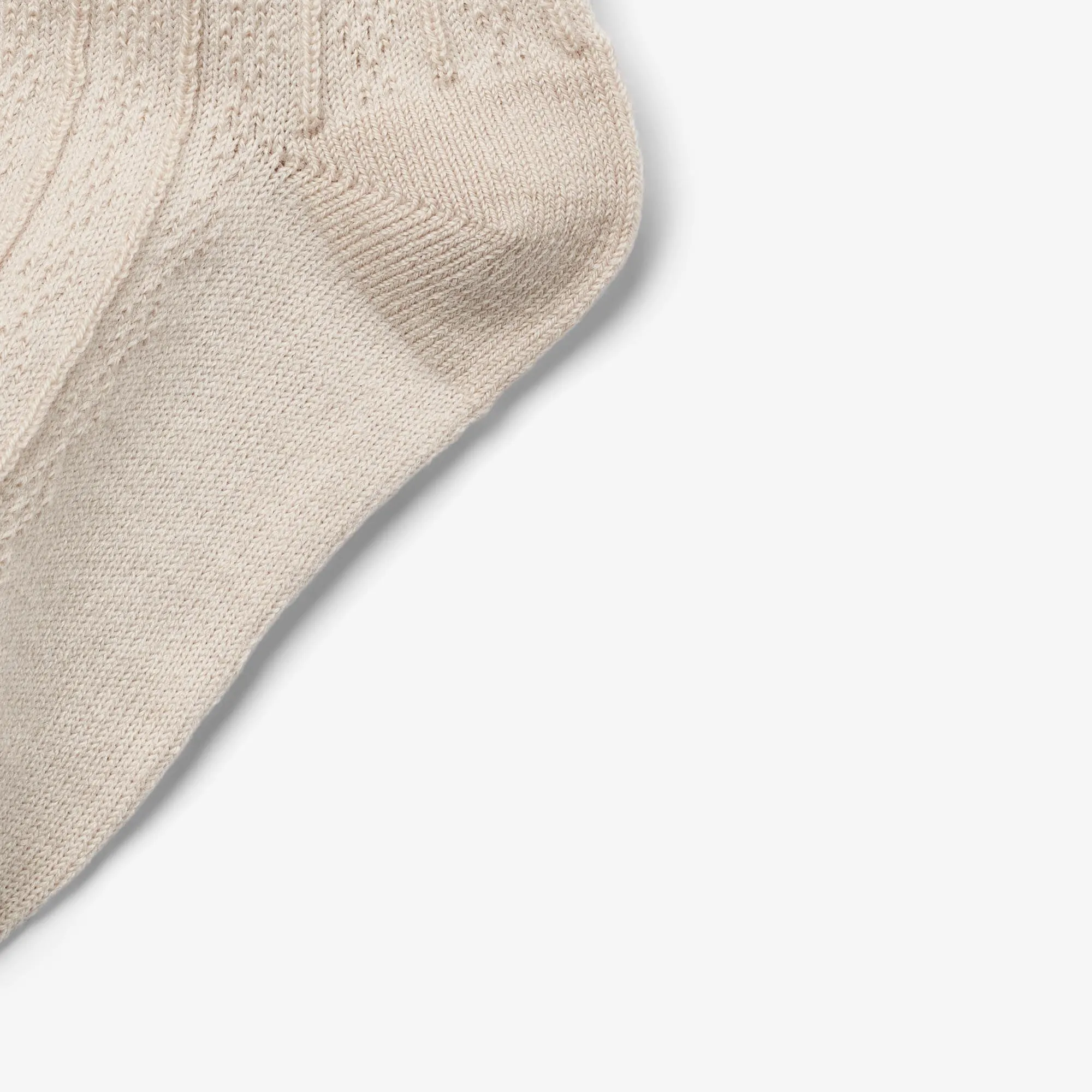 Wool Lace Socks Nora - offwhite