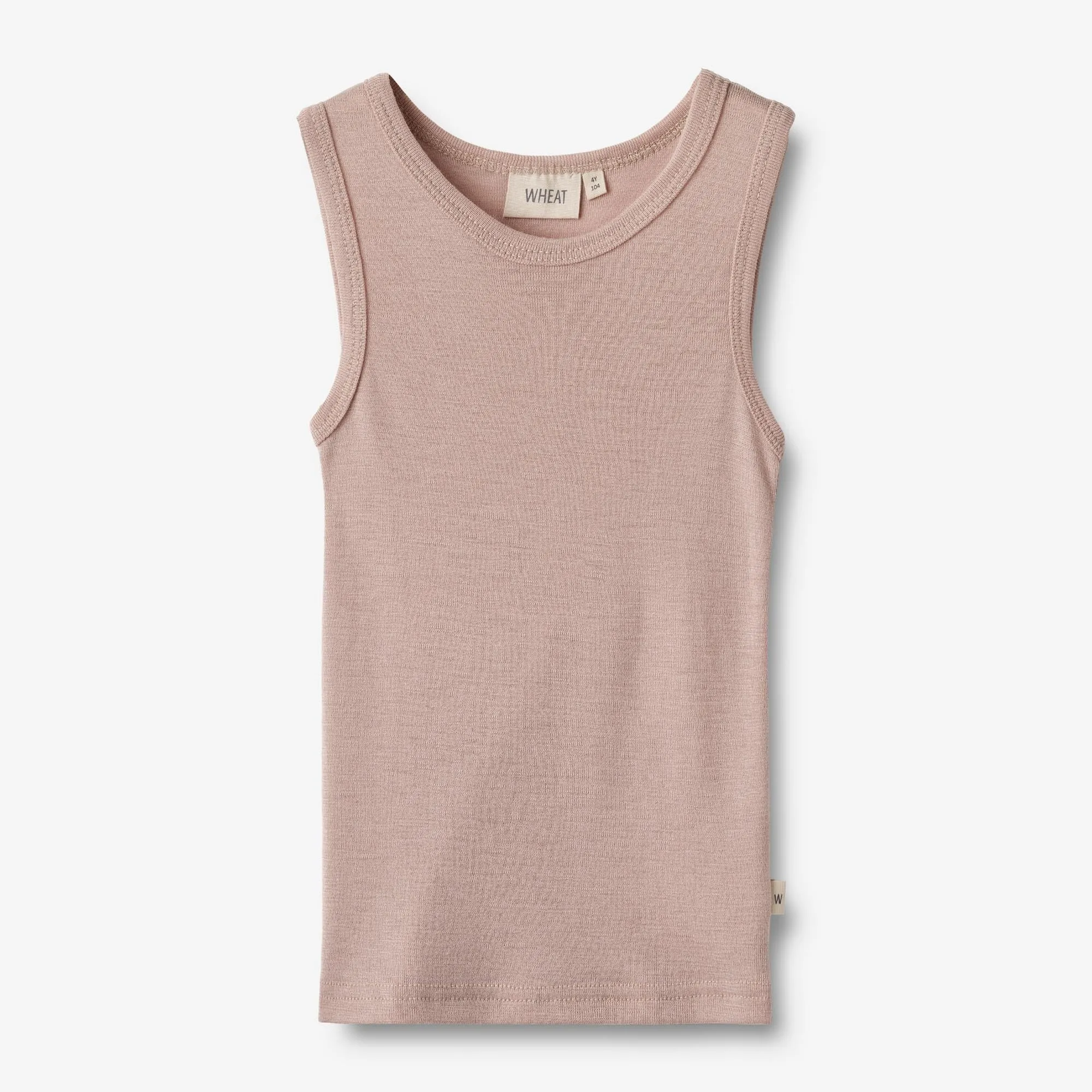 Wool Singlet Iggy - dry rose
