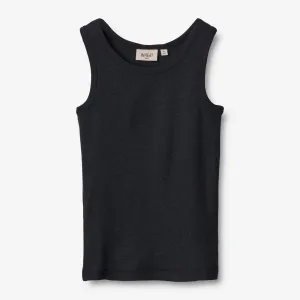Wool Singlet Iggy - navy