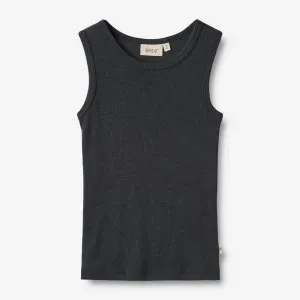 Wool Singlet Iggy - navy