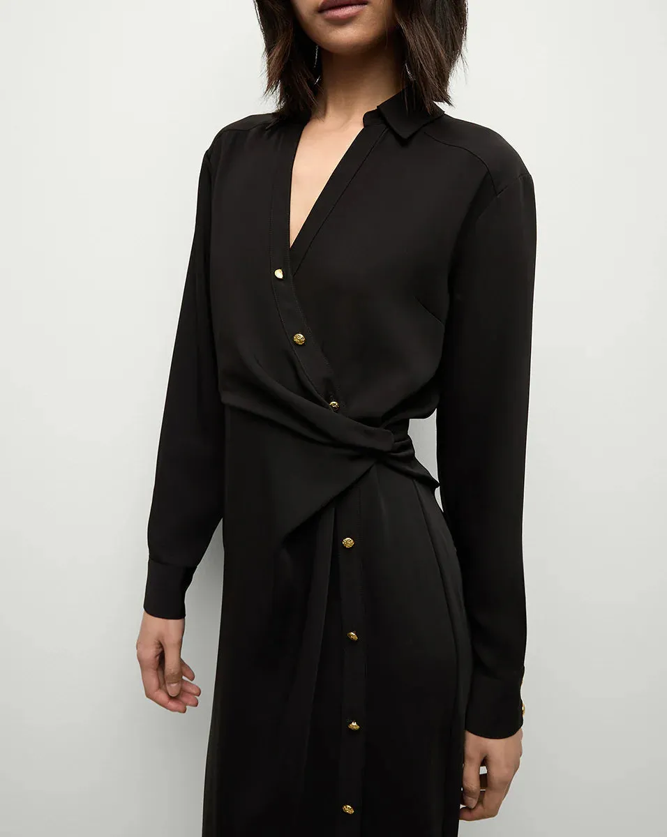 Wright Midi Dress Black