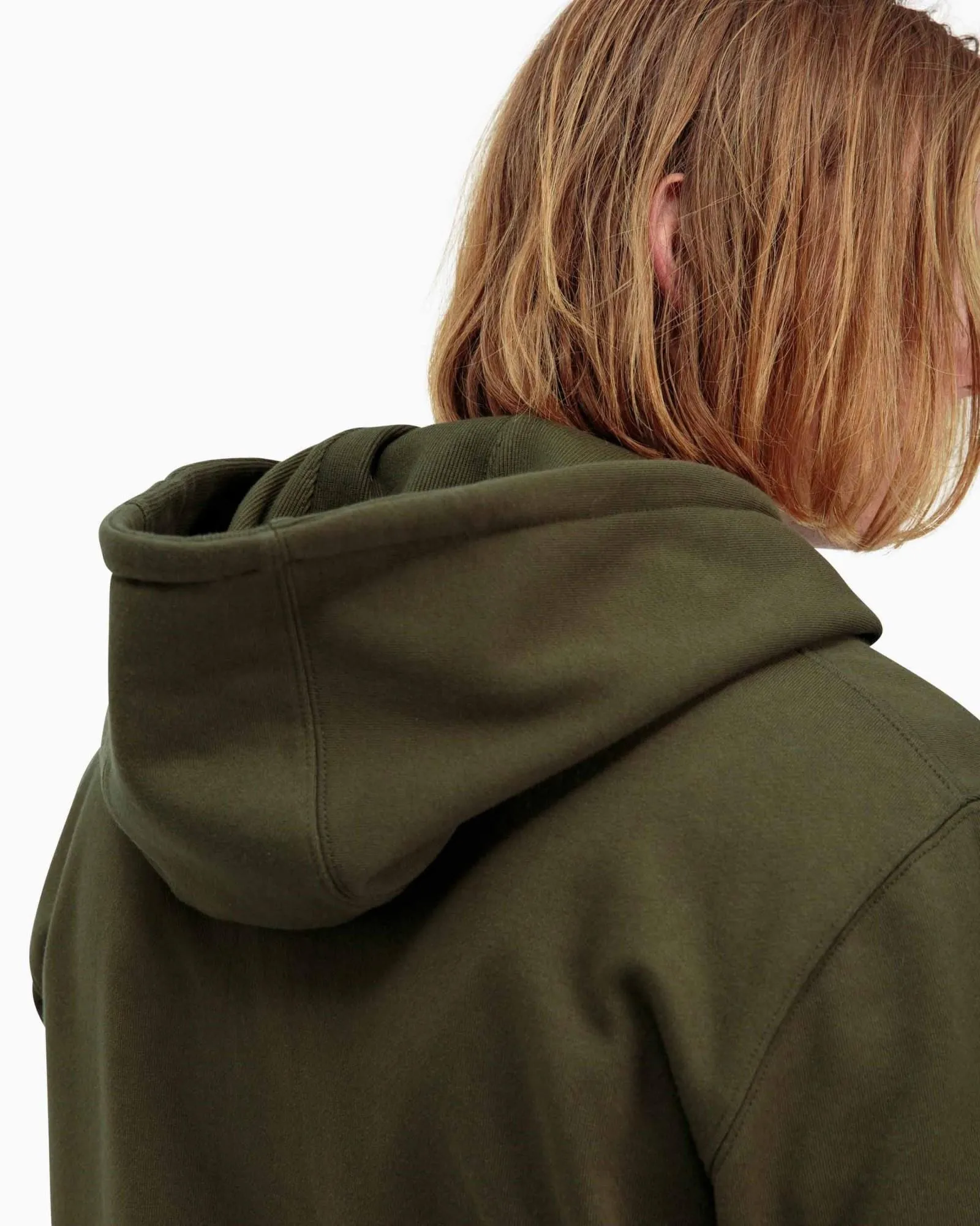 Zip Fleece Hoodie (Ivy)