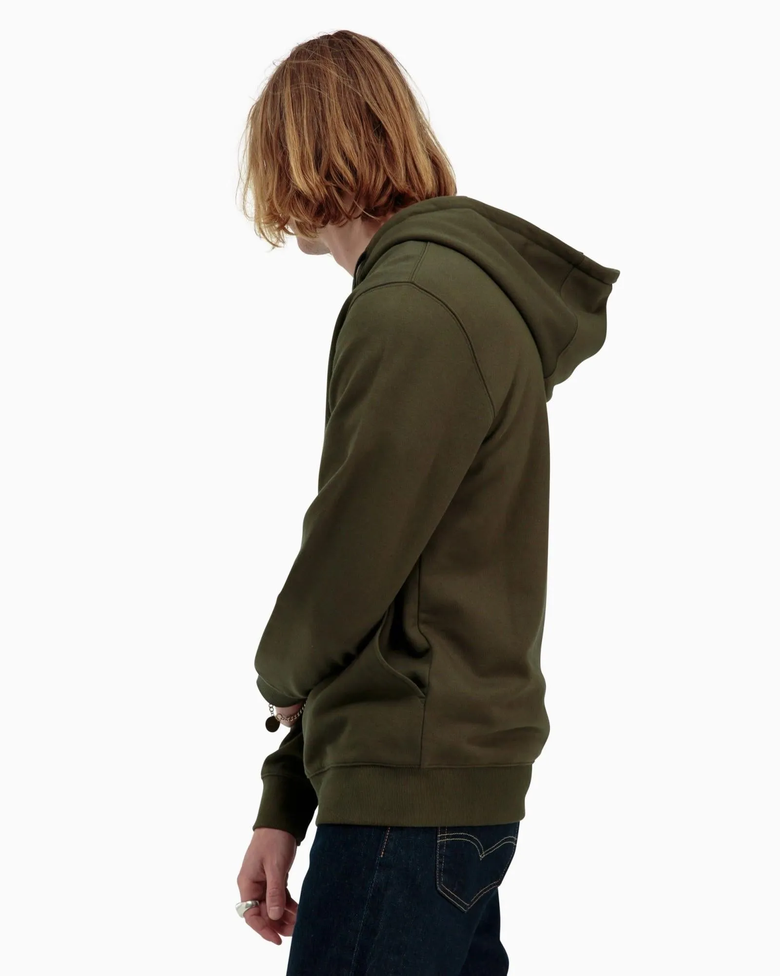 Zip Fleece Hoodie (Ivy)